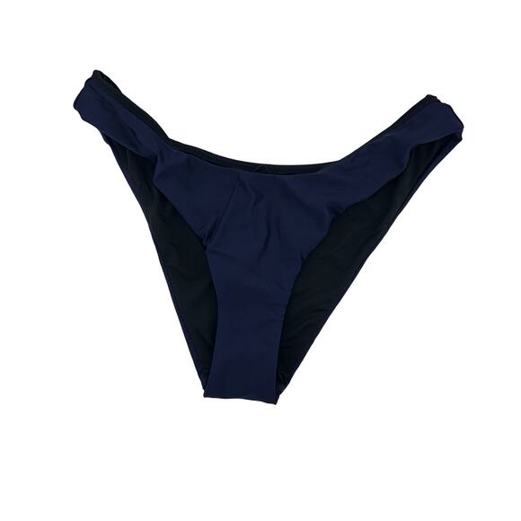 J. Crew Hipster Bikini Bottom Navy Size S NWT  A - Picture 1 of 2